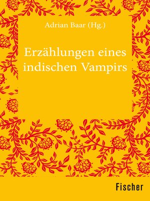 cover image of Erzählungen eines indischen Vampirs